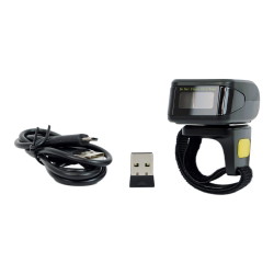 Kompakter 1D-Barcode-Scanner zum Tragen am Finger mit Bluetooth-Konnektivität HDWR HD75