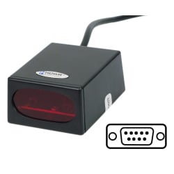Kompakter und mini Barcode-Scanner mit RS232 Kabel im Minimalgehäuse für effizientes Scannen von 1D-Codes HDWR HD-S90-RS232