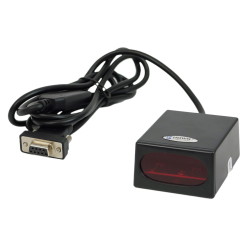 Kompakter und mini Barcode-Scanner mit RS232 Kabel im Minimalgehäuse für effizientes Scannen von 1D-Codes HDWR HD-S90-RS232