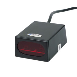 Kompakter und mini Barcode-Scanner mit RS232 Kabel im Minimalgehäuse für effizientes Scannen von 1D-Codes HDWR HD-S90-RS232