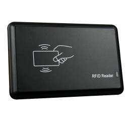 RFID Kartenlesegerät mit USB Anschluss, kontaktloser 125 kHz Leser für Zugangskontrolle und RFID-Chips HD-RD20X