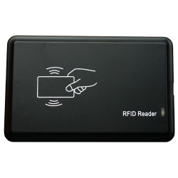 RFID-Lesegerät LF für Karten, Schlüsselanhänger 125 kHz, kompakt, kabelgebunden mit USB HD-RD20X