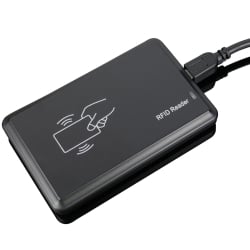 Kontaktloser Kartenleser für RFID-Karten 125 kHz, kompakt, kabelgebunden, USB-Anschluss für Computer HD-RD20X