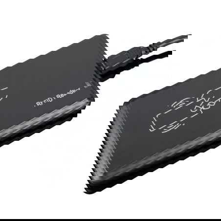 Kontaktloser Kartenleser für RFID-Karten 125 kHz, kompakt, kabelgebunden, USB-Anschluss für Computer HD-RD20X