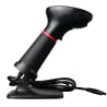 QR- und Barcode-Scanner, kabelgebunden mit Ständer, USB, Scannen von Codes vom LCD-Bildschirm HD-SL36A