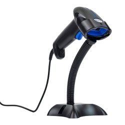 Barcode-Lesegerät mit automatischem Scan und Ständer, RS232 HD10C