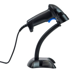 Kabelgebundener Barcode-Scanner mit RS232-Schnittstelle und HD10C-Ständer