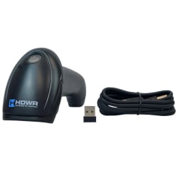 Barcode-Scanner mit WIFI und einer Reichweite von bis zu 100 Metern, Code-Auslesung über LCD HD33C