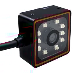 QR- und Barcode-Lesegerät, stationär für Produktionslinien, kabelgebunden, USB, automatischer Scan HD360