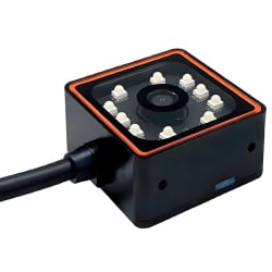 Industrieller QR-Code-Leser für Produktionslinien, stationär und kabelgebunden USB HD360