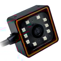 QR- und Barcode-Lesegerät, stationär für Produktionslinien, kabelgebunden, USB, automatischer Scan HD360