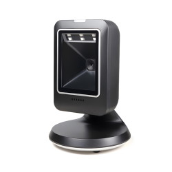 QR- und Barcode-Lesegerät, stationär, kabelgebunden über USB, Code-Scanning vom LCD-Bildschirm HD-S63