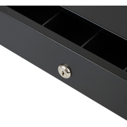 Geldschublade mit 3 Fächern für Banknoten und 4 Fächern für Münzen HD-KS30