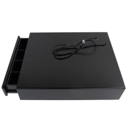 Geldschublade, 3 Fächer für Banknoten und 4 für Münzen, Stahl HD-KS30