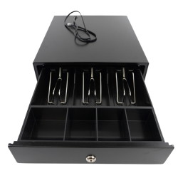 Kassenschublade für Registrierkasse, abschließbar, insgesamt 7 Fächer HD-KS30