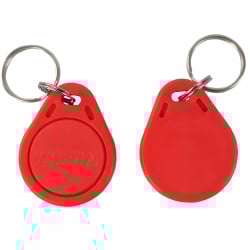 RFID-Schlüsselanhänger (125 kHz), rot, codiert HD-RKF07R