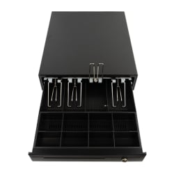 Schublade für Banknoten und Münzen, Stahl, massiv, abschließbar, Organizer mit 12 Fächern HD-KS35