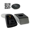 HD8500-RF Scanner mit Dockingstation und RFID-/QR-Code-Symbolen