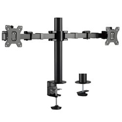 Tischhalterung für 2 Monitore, Diagonale 17"-32", VESA-Standard, Monitorgewicht bis zu 12 kg, SolidHand-AM02