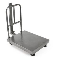 Briefwaage mit Wiegeplattform bis 800 kg, elektronisch, robust wagPRO-P800