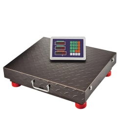 Plattformwaage bis 300 kg mit LED-Bildschirm und drahtloser Bedienung, WIFI 433 MHz wagPRO-W300