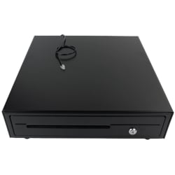 Schublade für Banknoten und Münzen mit RJ11-Kabel, elektronischer und manueller Öffnung, geräumiges HD-KS41