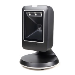 QR- und Barcode-Scanner, kabelgebunden, stationär mit RS232-Schnittstelle für automatisches Scannen HD-S63