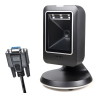 QR- und Barcode-Scanner, stationär, kabelgebunden mit RS232-Schnittstelle, automatisches Scannen HD-S63