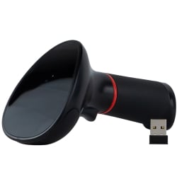 AZTEC QR- und Barcode-Scanner, kabellos mit 2,4-GHz-WIFI und Bluetooth sowie integriertem Speicher HD-SL95