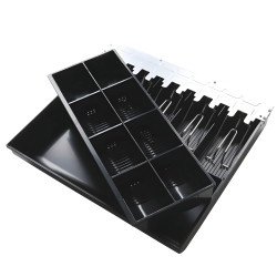 Münz- und Banknotenfach mit 8 bzw. 5 Fächern, kompatibel mit Kassenschublade HD-KR41, Einsatz HD-WS41