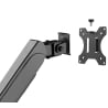 Ständer für zwei Monitore mit einer Diagonale von 17 bis 32 Zoll, verstellbar mit Gasdruckfeder SolidHand-AS02
