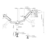 Tischmontierter Doppelmonitorarm, verstellbar mit Gasfeder, für Bildschirmdiagonalen von 17 bis 32 Zoll SolidHand-AS02