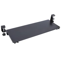 Ausziehbare Tastaturablage unter dem Schreibtisch, zum Anklemmen, bis zu 25 kg SolidHand-KT02