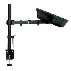 Laptopständer für Schreibtische mit Ständer, manuell verstellbar, diagonal 13-32 Zoll, mit Klemme SolidHand-L01