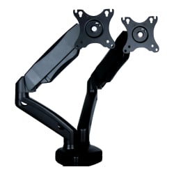 Tischmontierter Doppelmonitorständer, 13–27 Zoll, Gasfederverstellung SolidHand-SG02