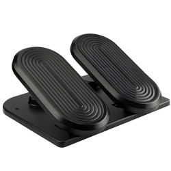 Büro-Fußstütze mit Stepper und Neigungsverstellung, Belastbarkeit bis 20 kg, FeetFleet-12B