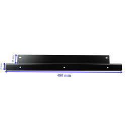 Montagehalterung für die Kassenschublade HD-KR35 und KER35, Unterbaumontage, aus Stahl, schwarz HD-MB35
