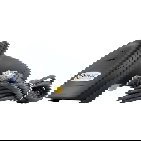 QR- und Barcode-Scanner mit LCD-Bildschirmanzeige, kabelgebunden mit USB-Schnittstelle, Handheld HD630