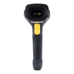 Kabelgebundener USB-QR- und Barcode-Lesegerät mit LCD-Bildschirm, das HD630-Codes liest