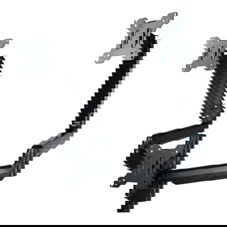 Gasmonitorhalterung für den Schreibtisch, Dreiarm, 13–27 Zoll, VESA-Standard, Bildschirm bis 9 kg, SolidHand-SG03