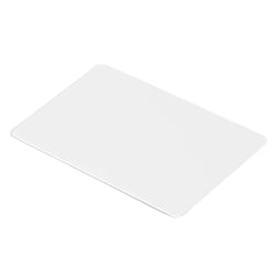 Set mit 10 RFID UNIQUE 125 kHz Proximity-Karten, uncodiert, glänzend weiß HD-RBC01