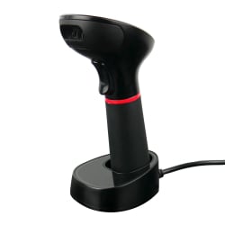 QR-Scanner mit Dockingstation und integriertem Speicher, drahtloses 2,4-GHz-Band und Bluetooth HD-SL96