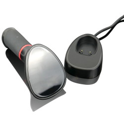 AZTEC QR- und Barcode-Lesegerät mit Dockingstation und Speicherung gescannter Codes im Speicher, WLAN und Bluetooth HD-SL96