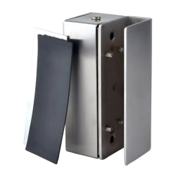 SecureEntry-SC20 elektrisches Aufputzschloss mit Riegel für rahmenlose Glastüren, 10-15 mm