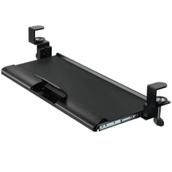 Ergonomischer, verstellbarer Tastatur- und Maushalter zur Unterbaumontage SolidHand-KT08T