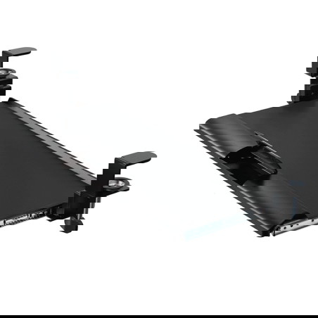 Ergonomischer, verstellbarer Tastatur- und Maushalter zur Unterbaumontage SolidHand-KT08T