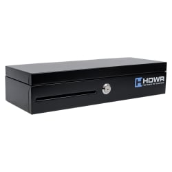 Metallene Geldkassette, von oben zu öffnen, länglich, Organizer mit 8 Fächern securePRO-460