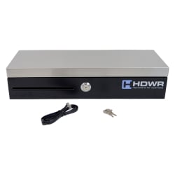 Langer Schlüsseltresor mit Organizer, 8 Fächern, elektronischer und manueller Öffnung securePRO-460S