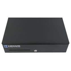 Längsschublade für Münzen und Banknoten, ausziehbar, zwei Geldscheinfächer mit je 8 Fächern, securePRO-495