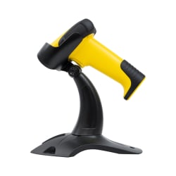 QR- und Barcode-Inventarscanner mit 2,4-GHz-WLAN, Bluetooth, Standfuß und integriertem Speicher HD3300A